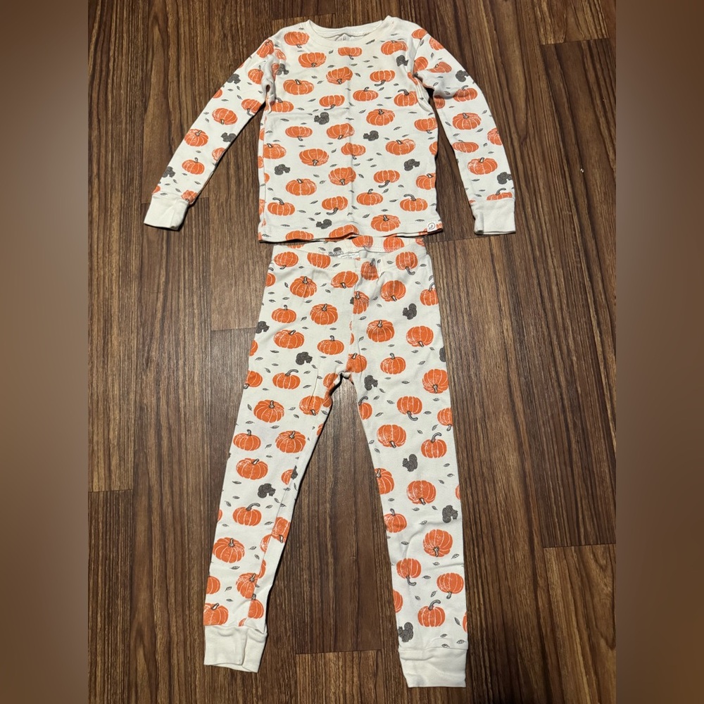 Organic Pumpkin Thanksgiving Squirrel 4T Carter’s Pajamas